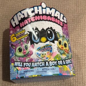 Hatchimals Hatchibabies Interactive Toy - Black, Green, Pink